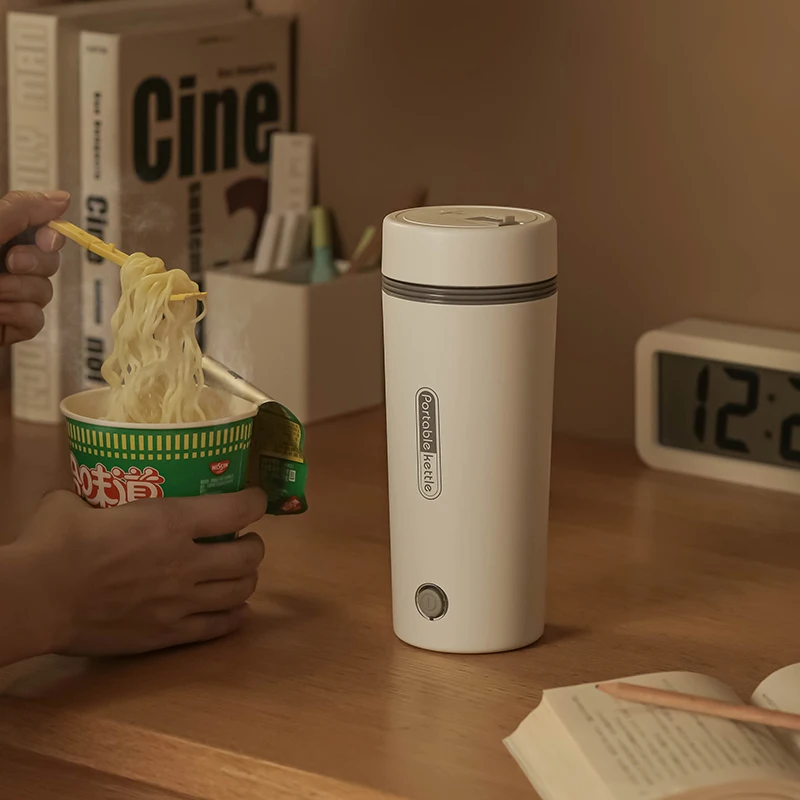 2023 Quick Boil Instant Heat Safe Stainless Steel Portable Travel Electric Cup