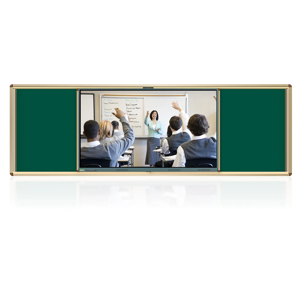 Push pull chalkboard big size writing blackboard interactive smart blackboards for classroom