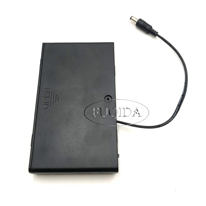 8AA battery box 8 aa 12V battery holder with cable with DC plug 12V Factory direct