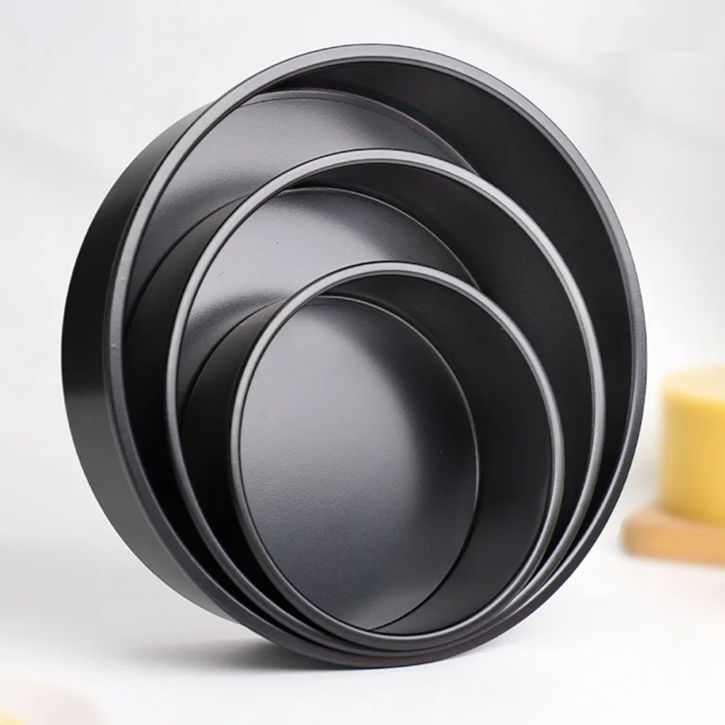 Non Stick 5 inch 6inch 7 inch 8inch Round Carbon steel Metal Cake bread baking pan for baking