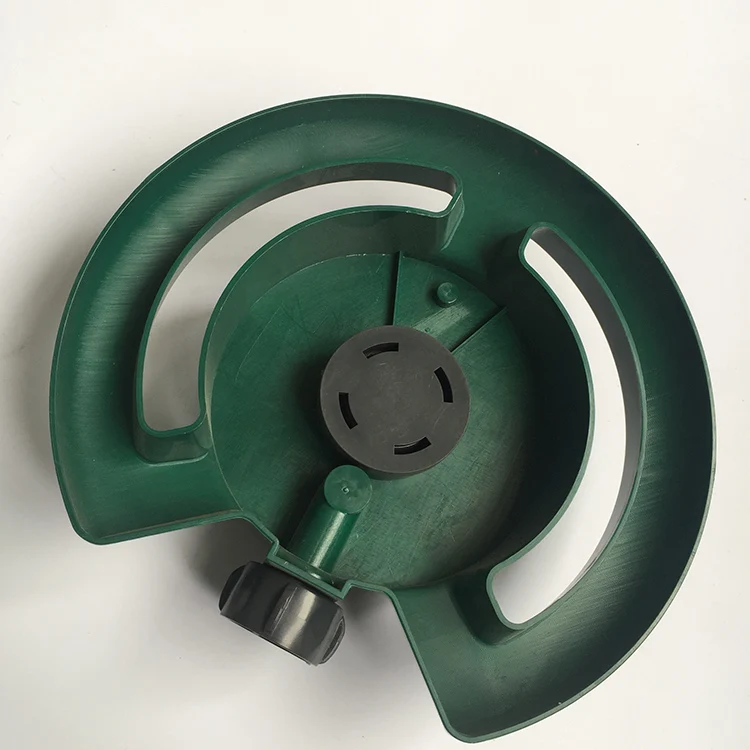 8-Pattern Plastic Lawn Sprinkler Adjustable Dial Garden 360 Gear Drive
