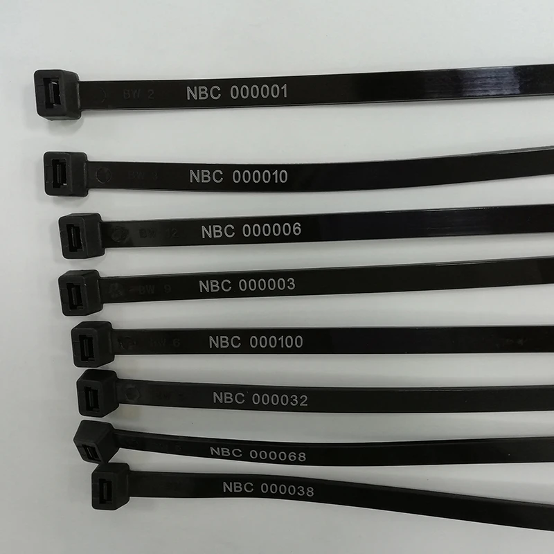Wholesale Custom Printed Cable Ties zip ties