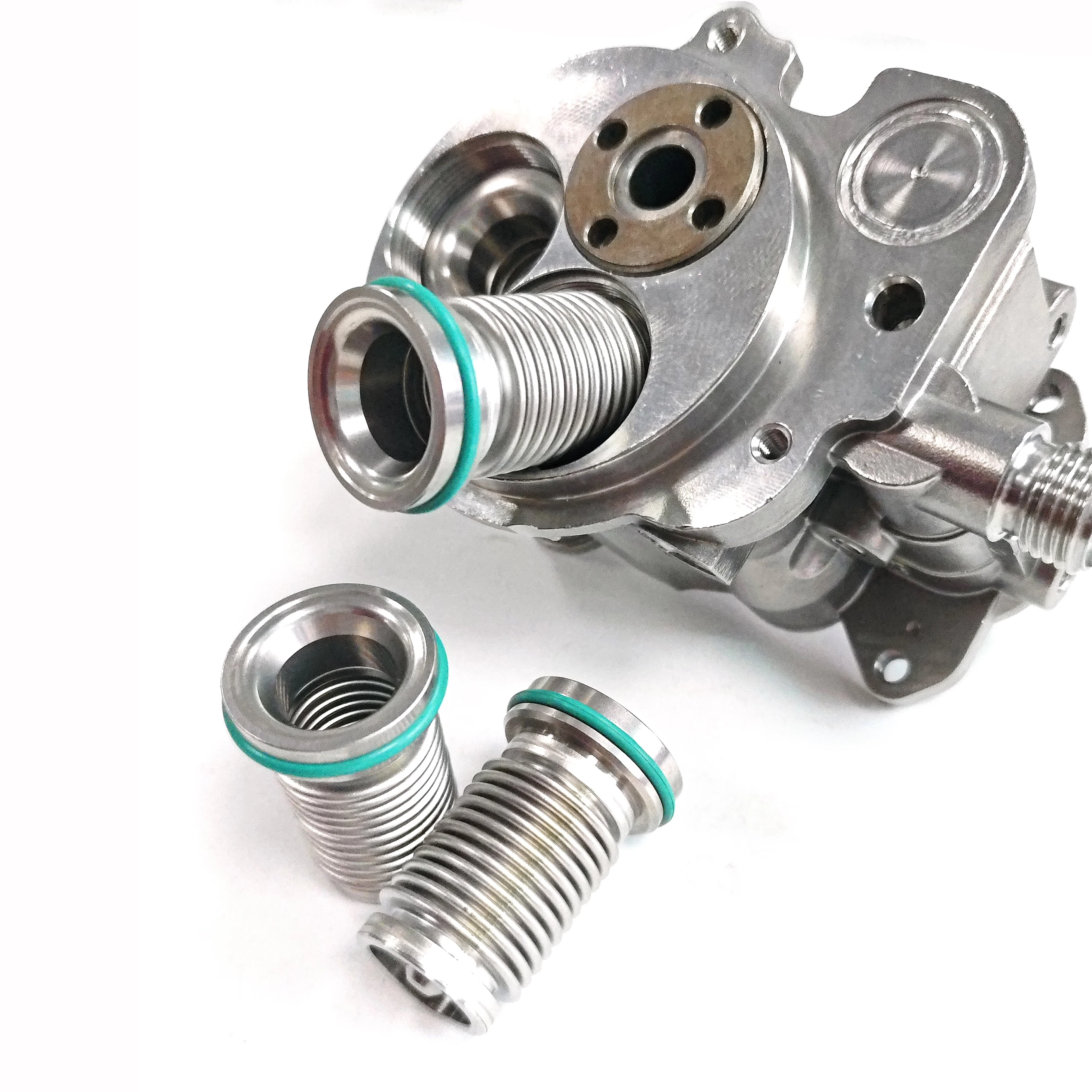 Stainless Steel Corrugated Pipes for High-pressure Fuel Pumps in Automotive Components Bellows