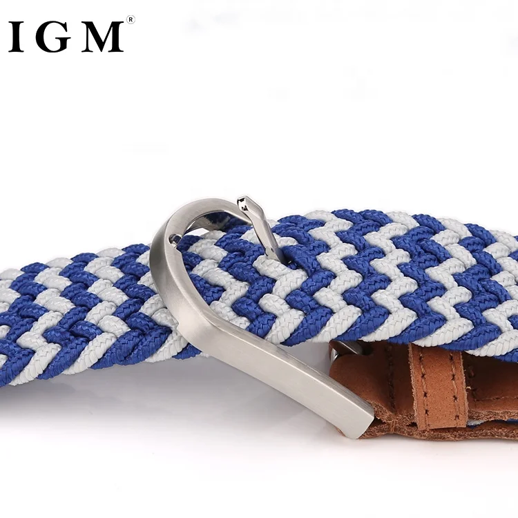 New Unisex Ethnic Stretch Braided Elastic Belt