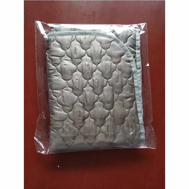 Silver Fiber Fabric Grounding Mat Cushion With Connection Wire, Earthing Grounding Mat