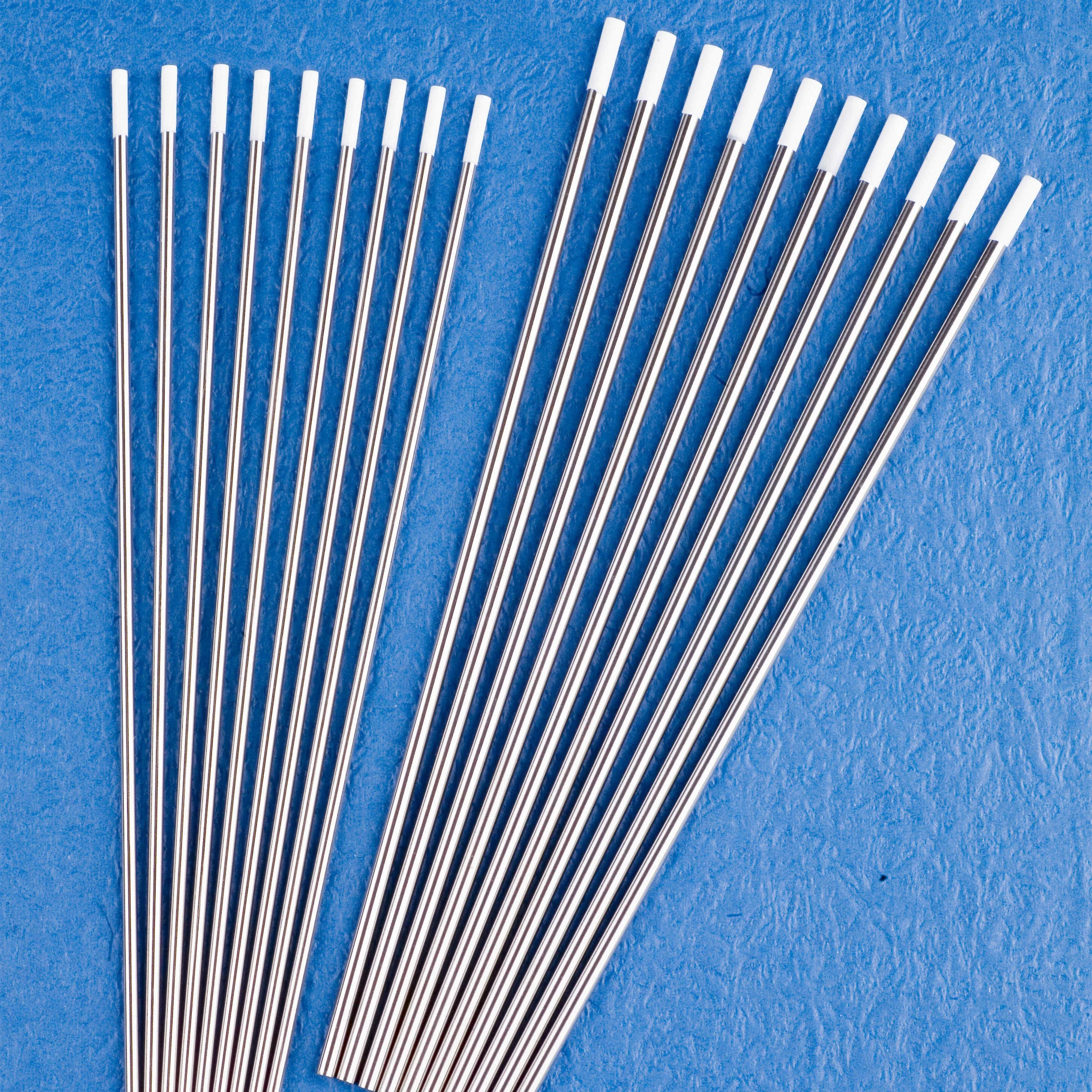 Zirconium Tungsten Electrode WZ8 White Tip For Aluminum Welding Machine