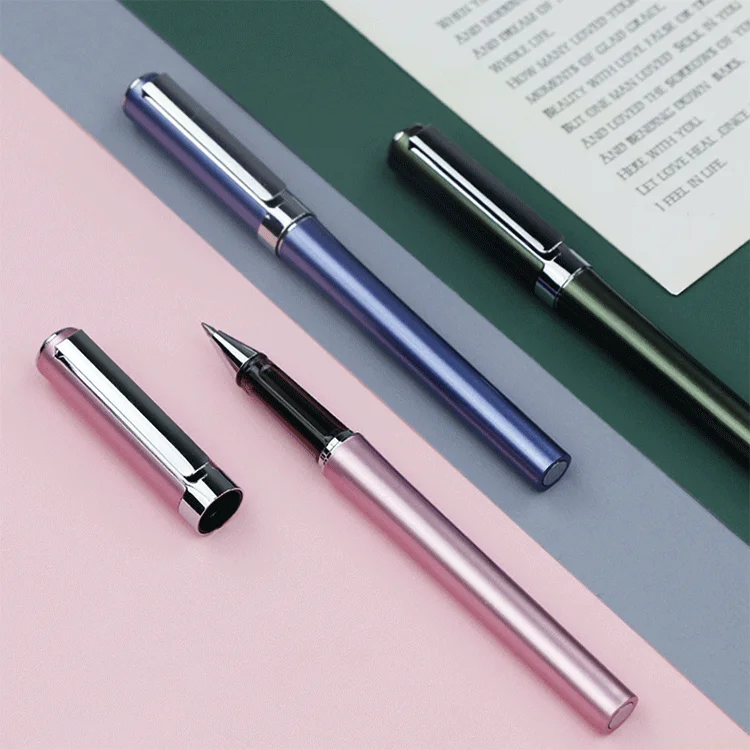 Шариковая ручка с металлическим роликом для гравировки на заказ