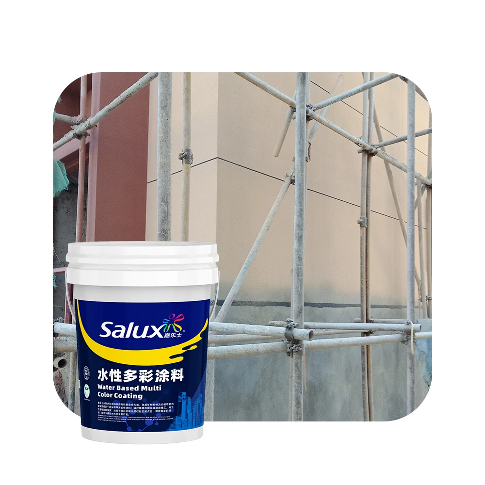 Salux Marble Stone textured Effect Spray Paint for Exterior Wall water base