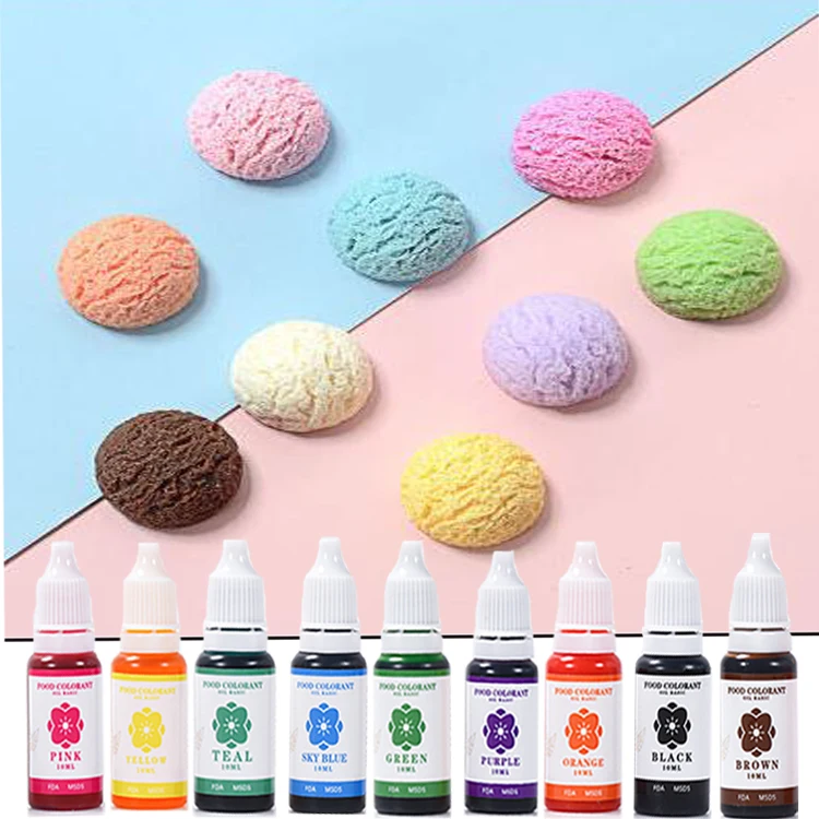 Home Baking Food Colorant Purple Color Oil Basic Food Coloring For Food Decorations