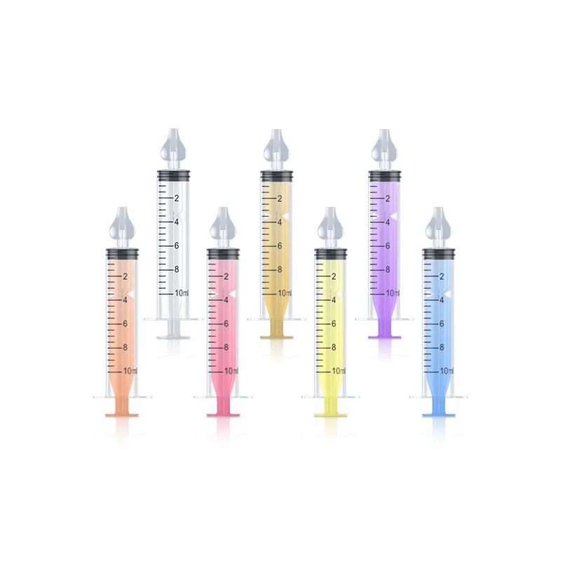 2023 Hot Sell 10ml Baby Nasal Syringe Irrigator for Baby Nose Cleaning