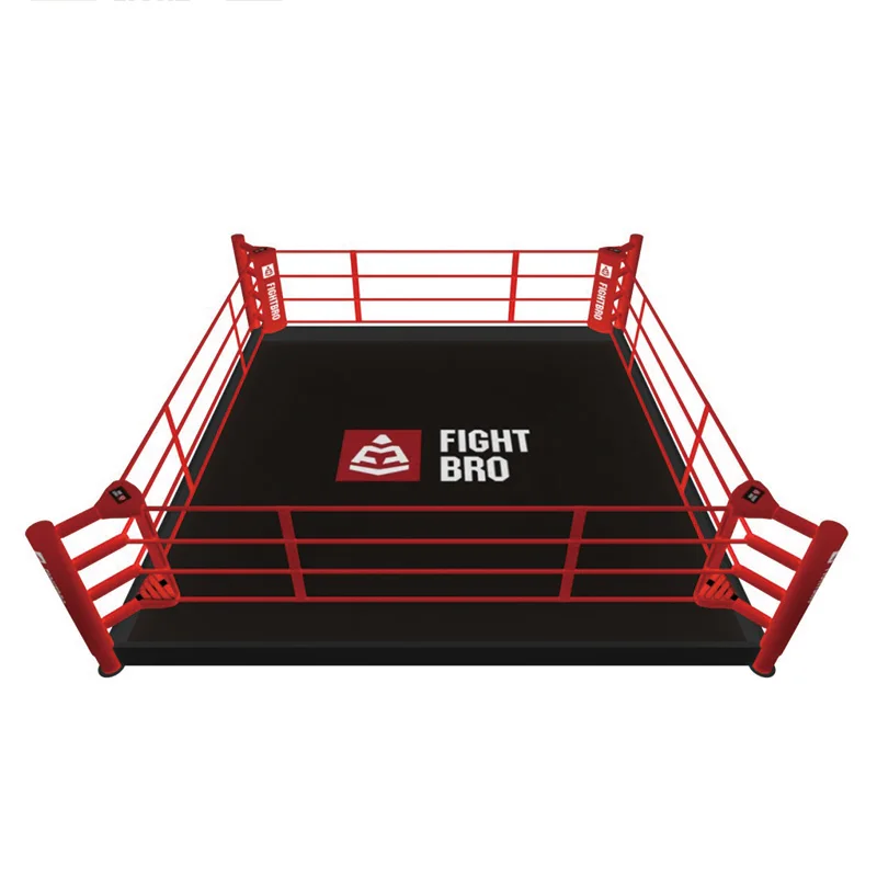 Customized Size Commercial Gym Equipment Floor Boxing Ring 16ft for MMA MuayThai Boxing Training