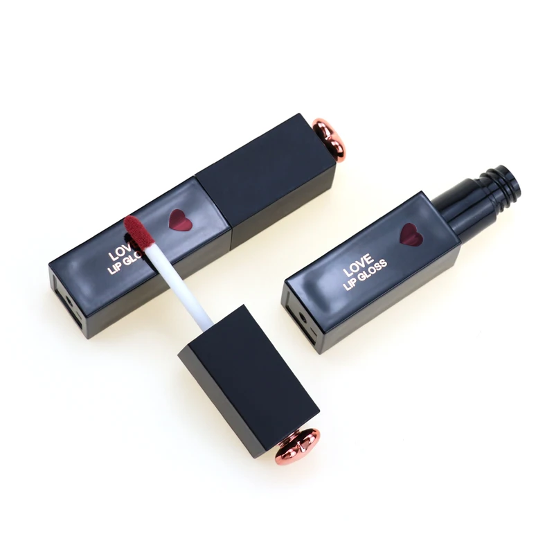 Shangmei Cosmetics pop luxury mica powder pigment for pigment powder rose gold wand lipgloss  tube with light