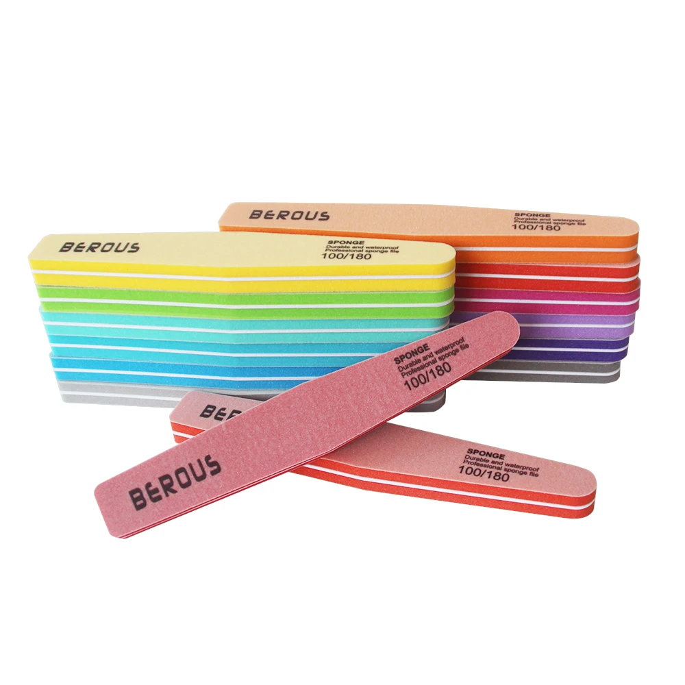 Personalized wholesale diamond shape abrasive zebra gray 80/100/120/150/180/240/320 grit emery board nail file custom logo
