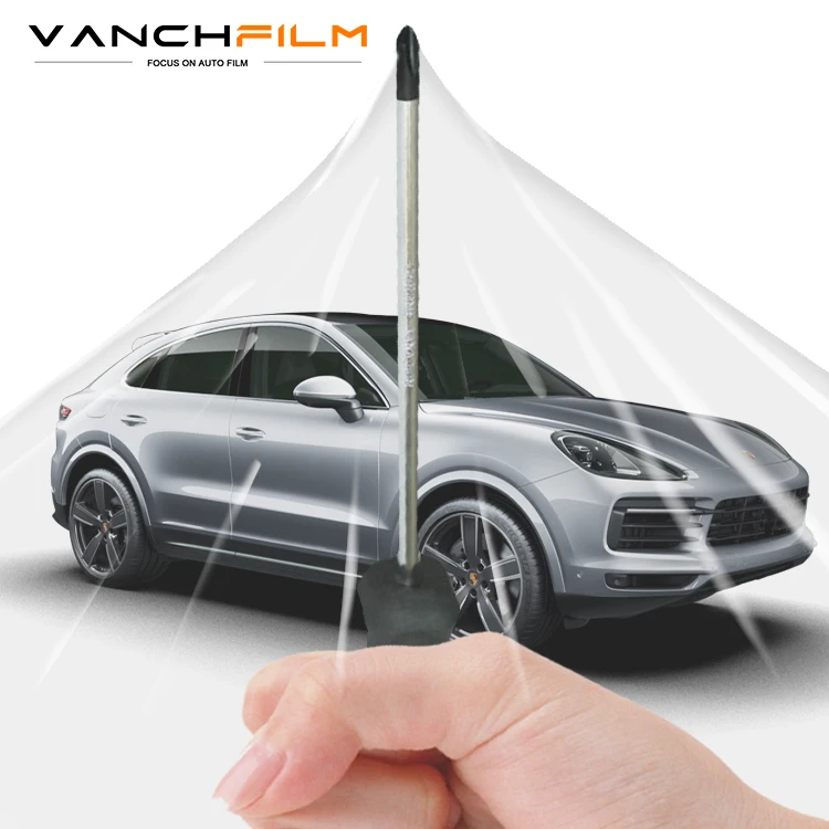 VANCHFILM PPF Clear Anti Scratch Self-adhesive Manufacture Transparent 210micron TPU Car Warping Body Paint Protection Film