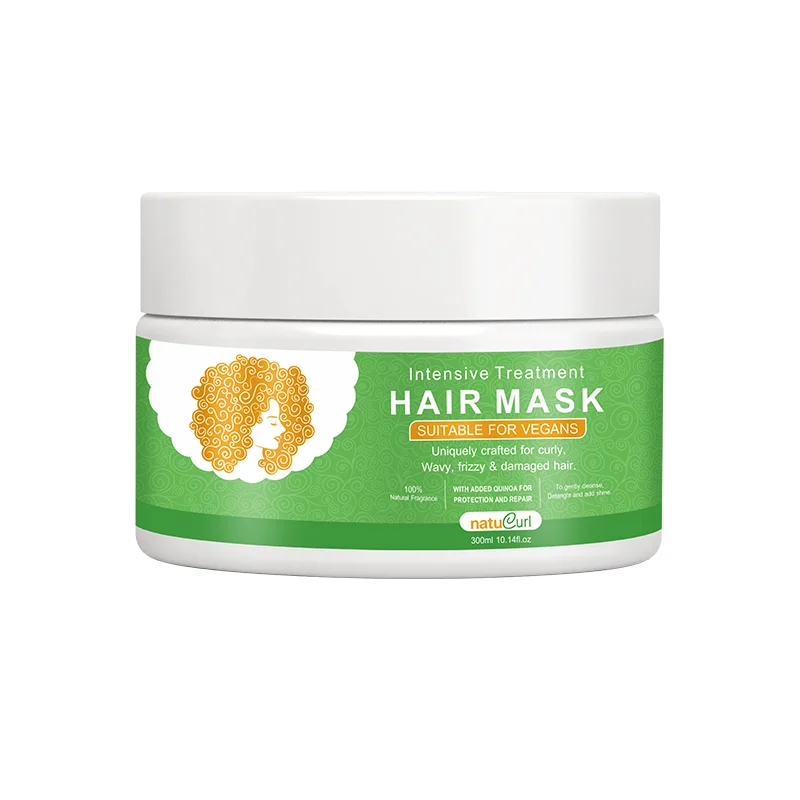 Private Label African Kid Curly Hair Care Shea Butter Hair Masks for Frizz Control and Smooth Hair