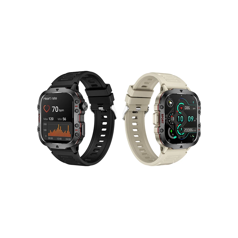 Durable Waterproof Smart Watch For Men Combining Smart Functionality with Modern Design for Versatile Wear