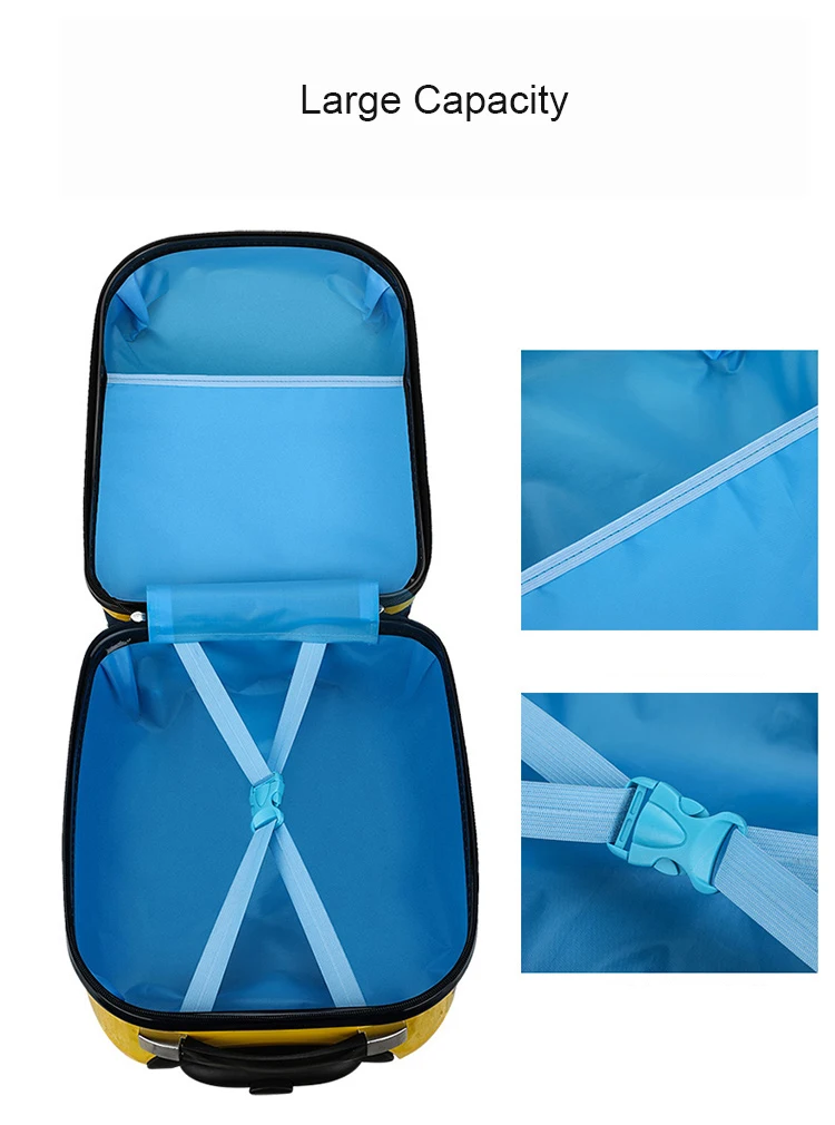 Wholesale kids luggage customized Travel Suitcase For Kids 3D cartoon Mini Suitcases