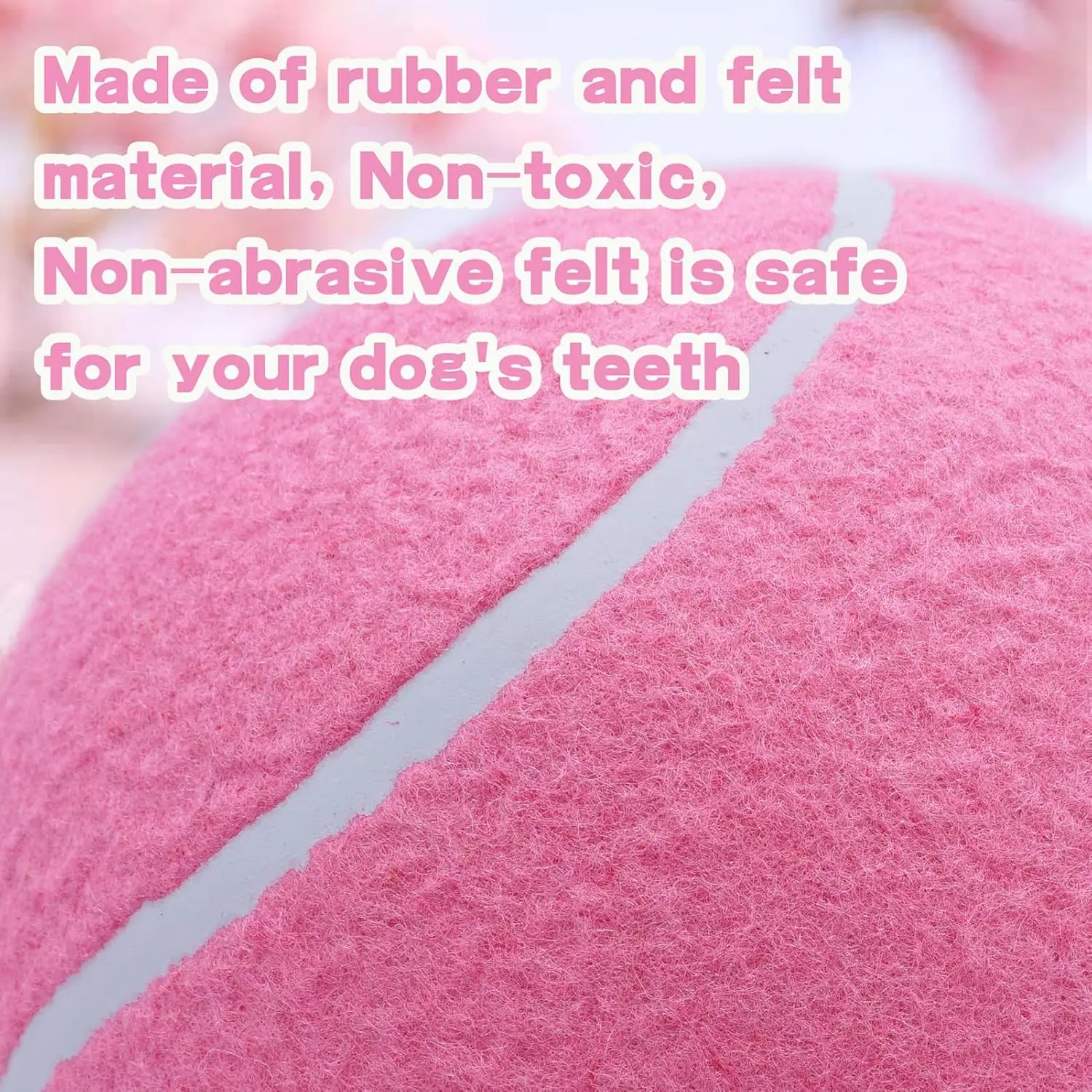 Cheap Full Sizes Inflatable Felt Different Color big beach tennis ball for training