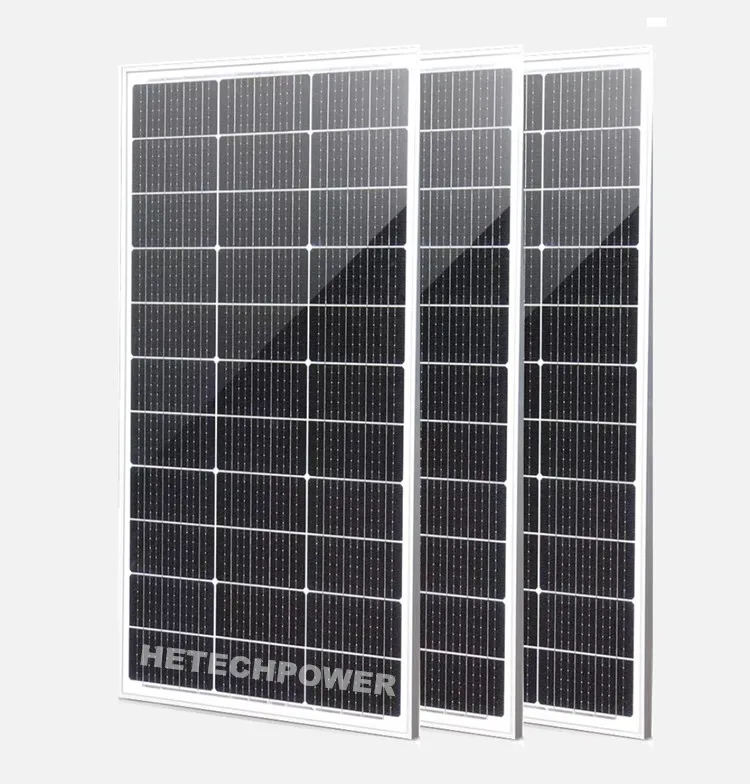 Hetech European Warehouse Stock Half Cell Solar Panel 110 W 390W 410W Mono 400 Watt Panel Solar 380 W Solar Panel