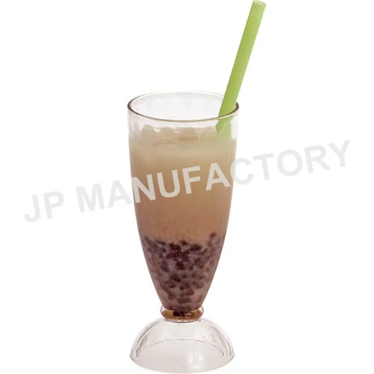 
15oz polycarbonate milkshake cup reusable milk tea cup plastic drinking glass 
