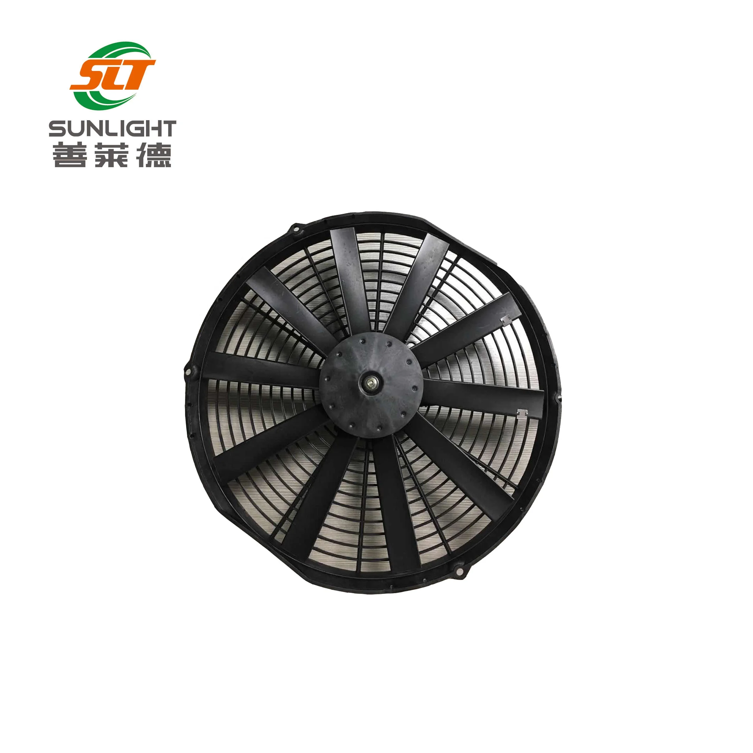 14 inch 24V dc brush fan transportation equipment radiator condenser industrial fan replace Spal