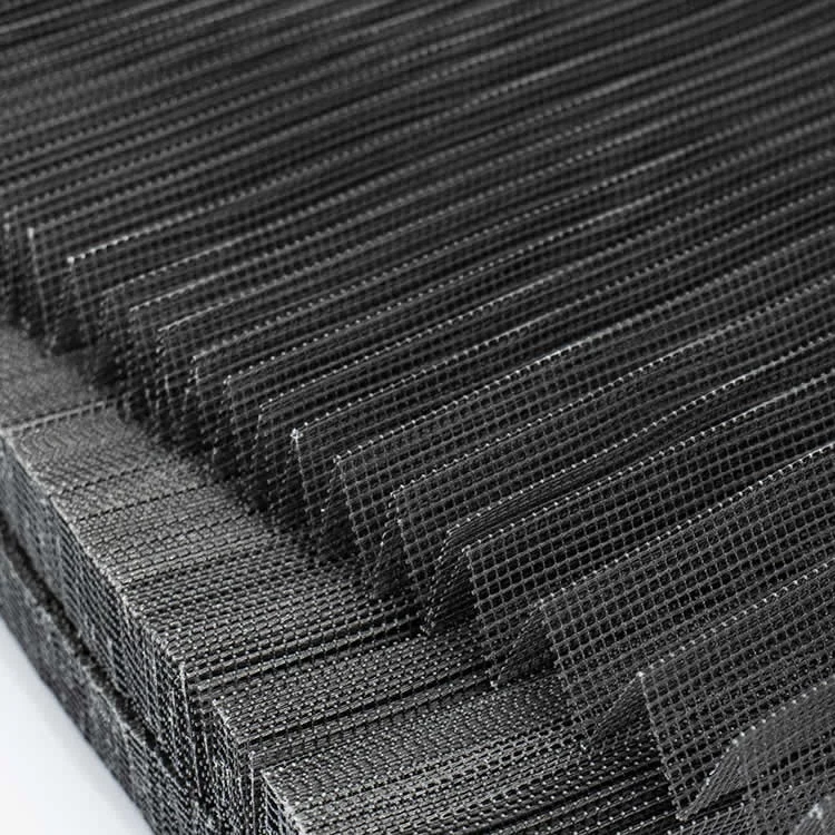 Wholesale Window Mesh Material Plisse Insect Screen Cost Wind Resistance Pleated Mosquito Net Plastic Industrial 30m Custom Size