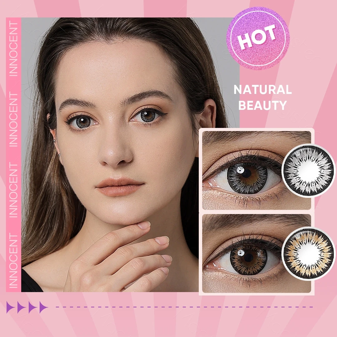 Magister Inocent Blue Eye Contact Lenses 14.5mm Color Eye Lens Contact Lenses 6 Months Eye Color Contact Lenses