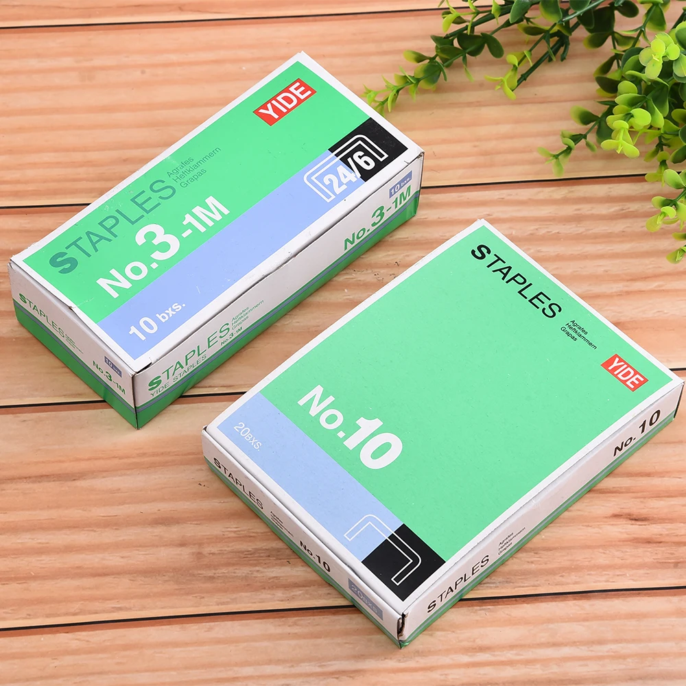 Deli Staples Set 24/6 Stainless Steel Staple for Stapler Binder Stationery Office School Binding Supplier