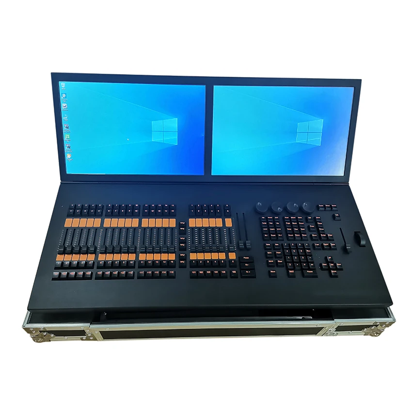 
grand ma ma2 console onPC 256 DMX universes computer wing professional lighting controller 