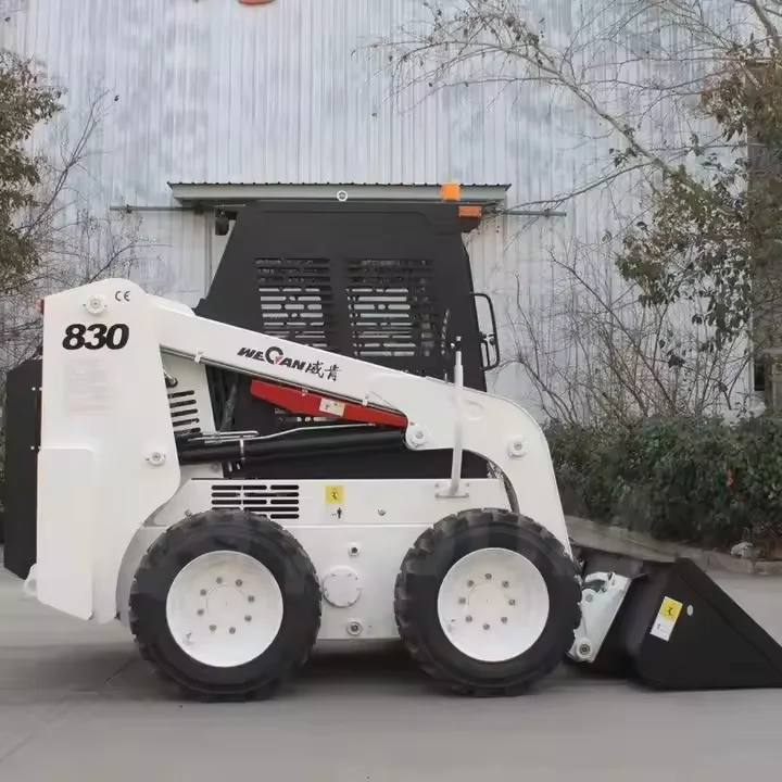 Ковшовый погрузчик с бортовым погрузчиком Wt830 фронтальный