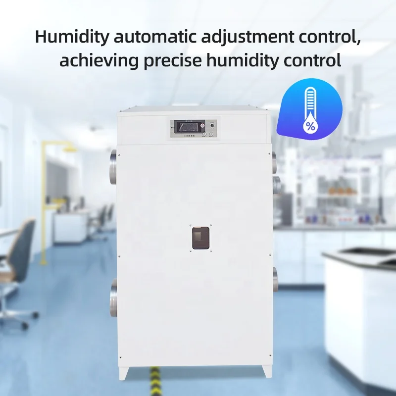 Portable Industrial Desiccant Rotor Dehumidifier Museum Server Room  Laboratory