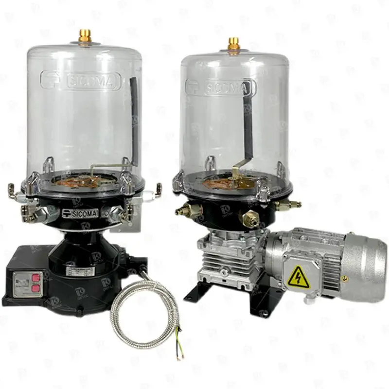 Automatic SICOMA electric lubrication pump 302.DC402 for concrete batching plant,  380 24V butter pump grease thick oil pump