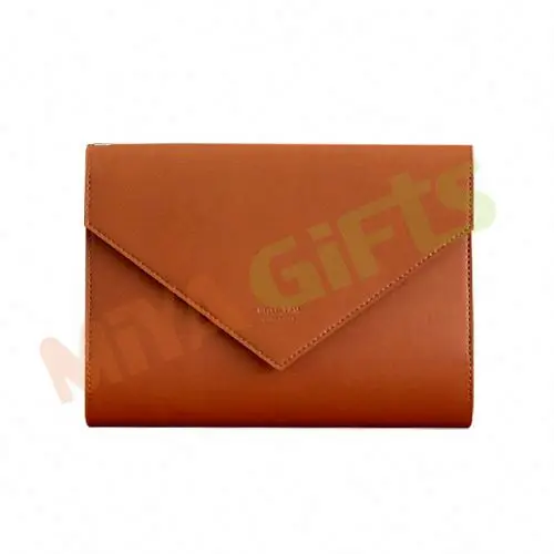 Custom A5 B5 A6 B6 leather binding journal spiral coil notebook planner cover with pocket simple female woman portfolio agenda