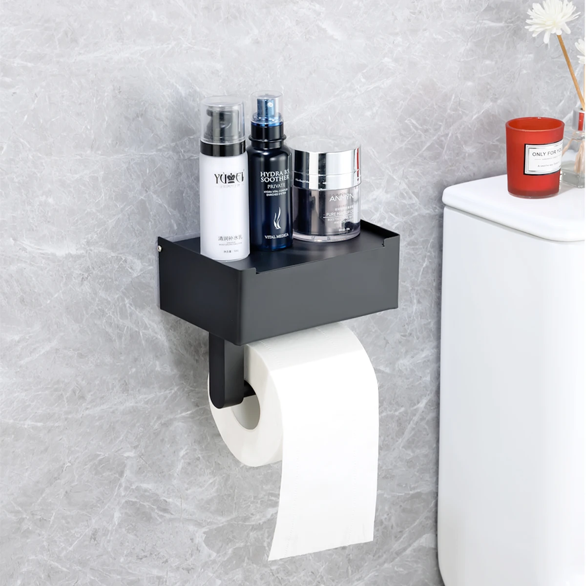 Factory Wholesale Wall Mounting Storage Bathroom Wet Tissue Box Toilet Wet Box Stainless Steel Toilet Paper Holder