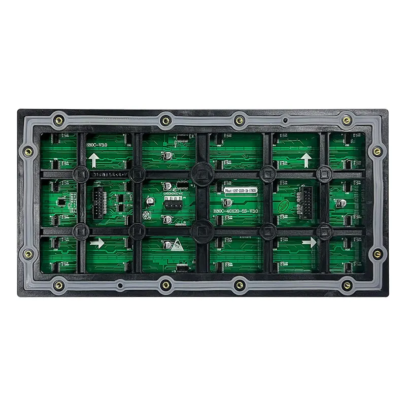 1/5 Scan P8 LED Screen Panel Module 320*160mm 40*20 Pixels Outdoor 3 in 1 SMD3535 RGB Full Color P8 LED Display Panel Module