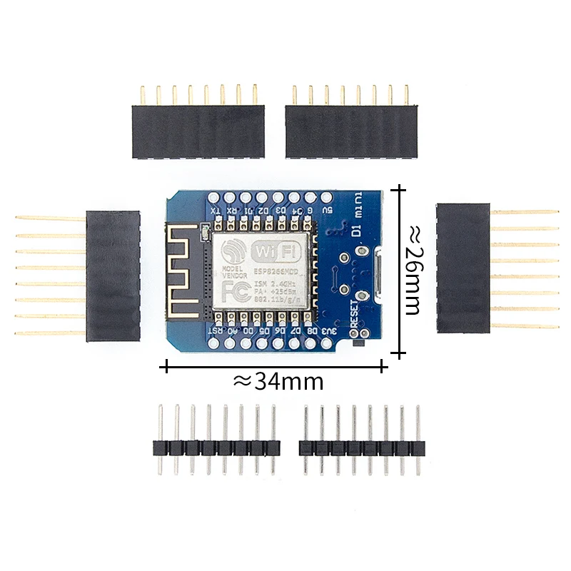  Макетная плата Inkson NodeMcu Lua WiFi IOT на основе ESP8266 WeMos D1 Mini ESP32 ESP-32F