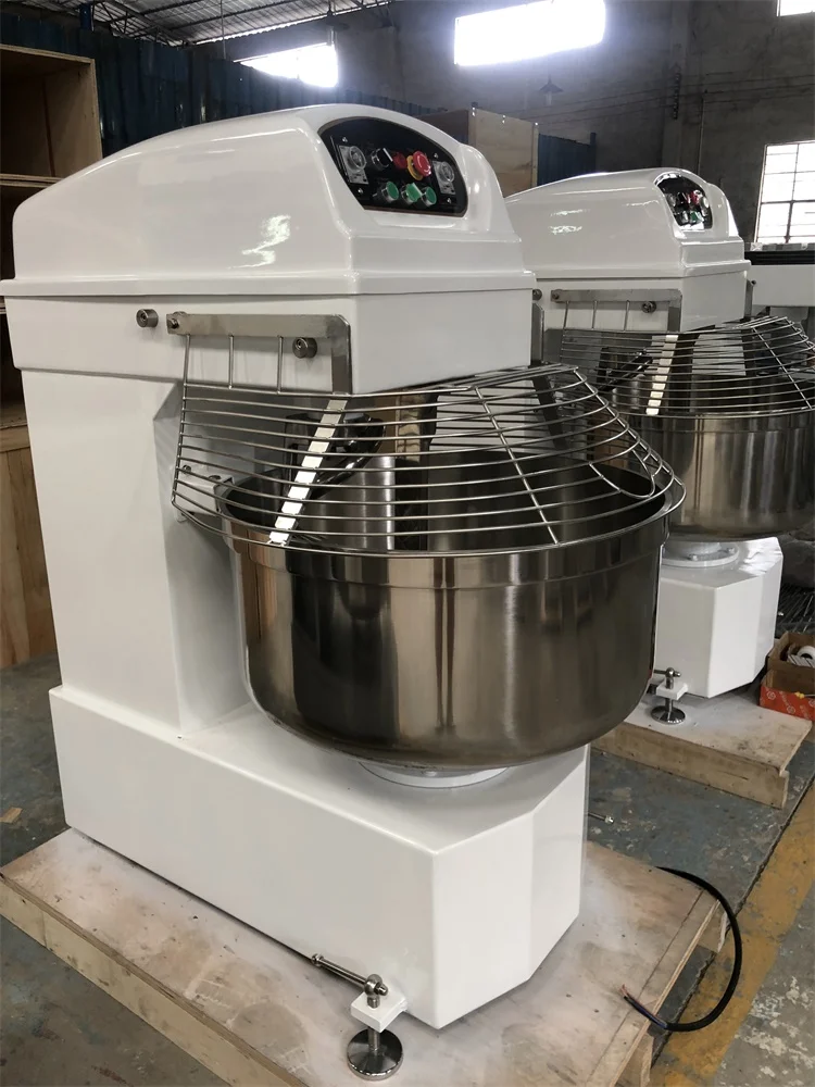 50kg flour capacity 130L Spiral Dough Mixer Bread Making Machine Bakery Equipment With CE Certificate