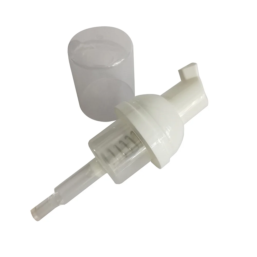 Stock 50ML White Plastic Foam Pump Bottle PET Foaming Soap Dispenser Bottle