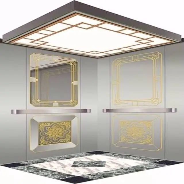 450 кг MRL пассажирский лифт с открыванием двери 800x2100 мм