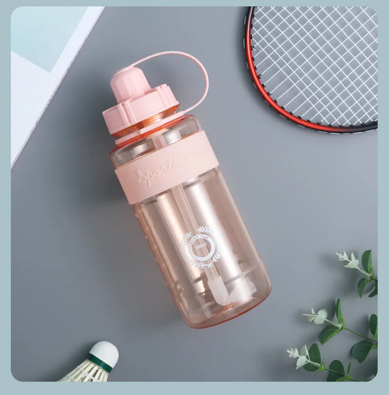 Factory Direct Supply Large Capacity 0.6L/1L/1.5L/2L Removable Sports Water Bottle