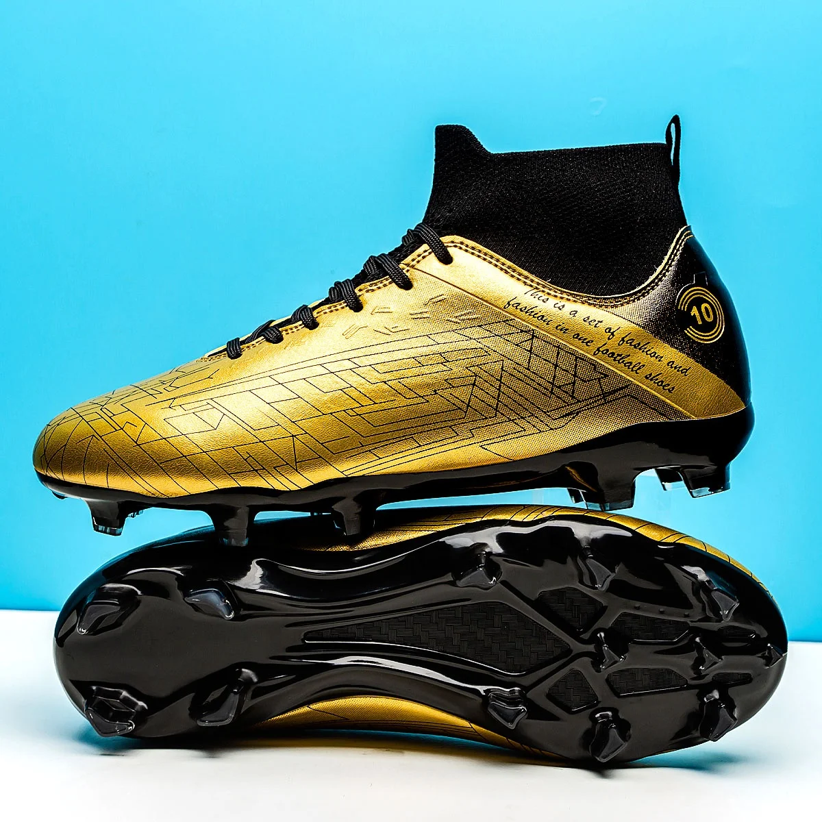 Wholesale football shoes for unisex High Quality outdoor grass men women training soccer boots