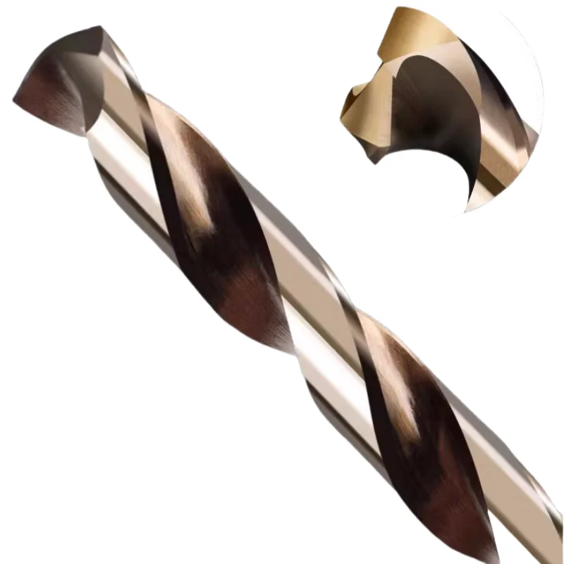 M35 Co5% Premium Cobalt HSS Twist Drill Bit Straight Shank for Stainless Steel & Metal Drilling High Quality Spot Drill Bits