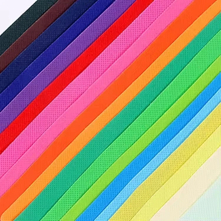 High Quality Waterproof Colorful Spunbond Non Woven Fabric Manufacturer