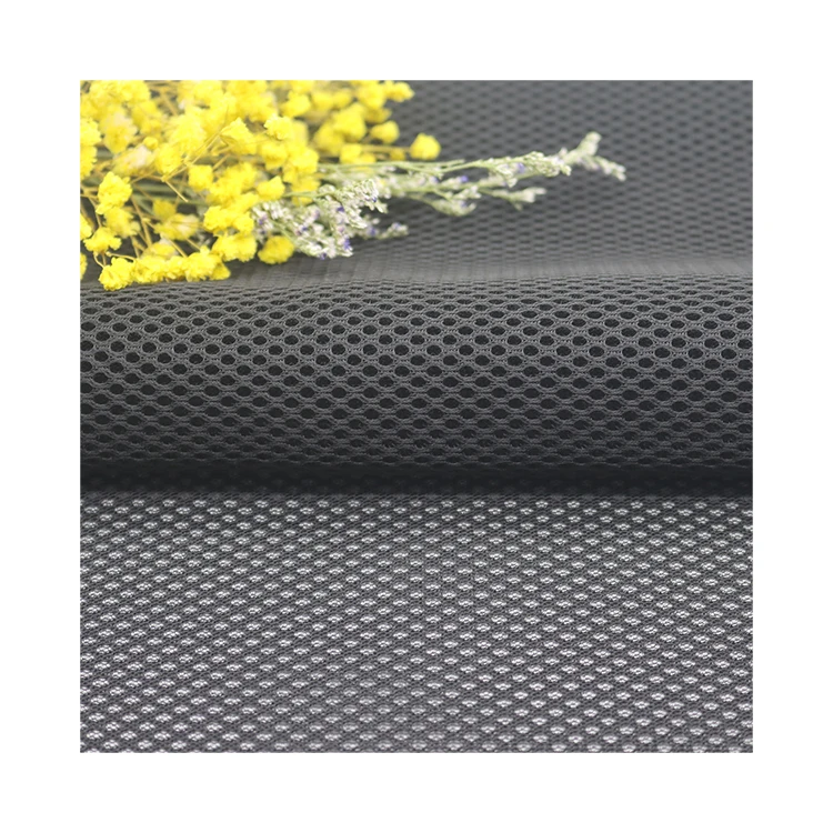 
100% Polyester Sandwich Mesh Fabric for Bags Backpack Car Seat Motorcycle Seat Sports Shoes 