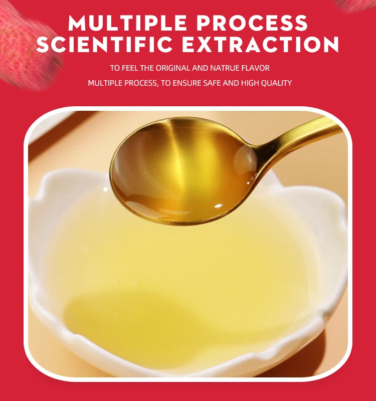 2023 taiwan Wholesale litchi High Quality Best Price supply vendors halal lychee juice concentrate syrup