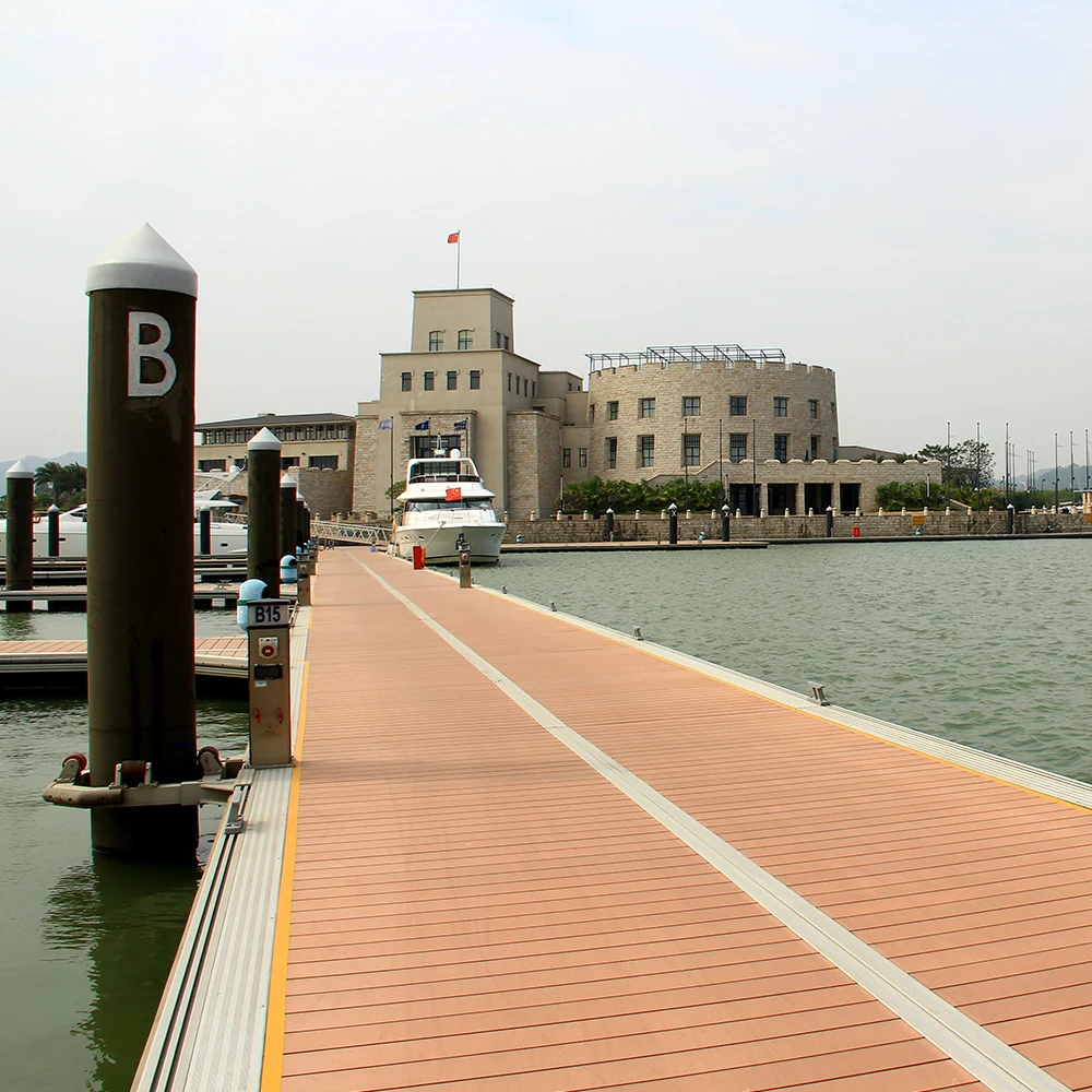 Floating Dock Manufacturer Marine Aluminum Floating Pontoon Walkway Plastic Boat Floating Dock For Sale