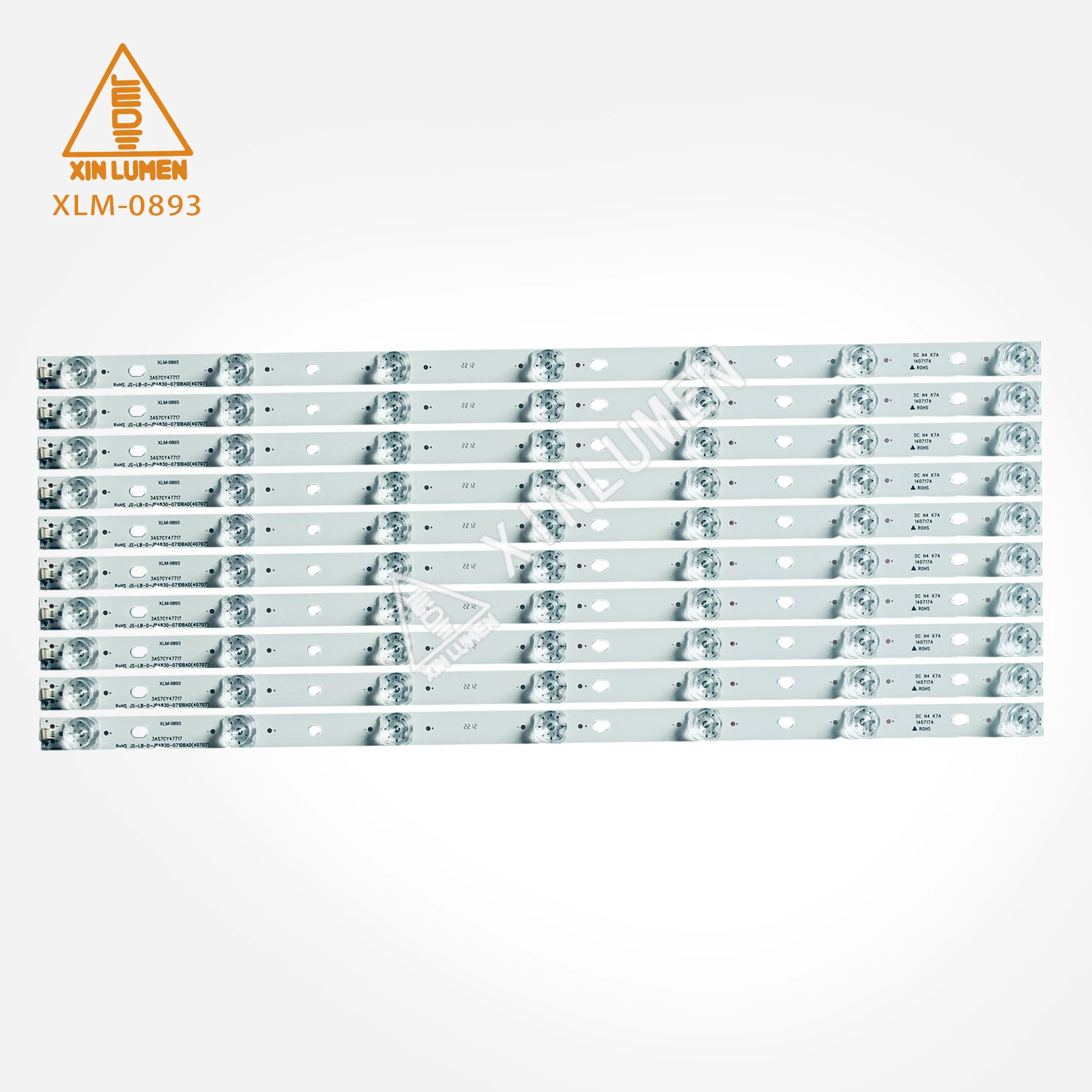 New LED backlight strip 7 lights for JS-LB-D-JP3235-071DBAD NVR-7406-32HD-N