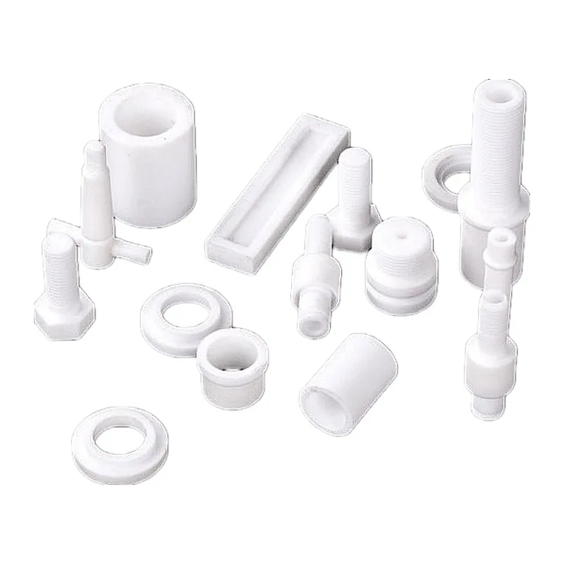 Factory direct sale Corrosion resistant polytetrafluoroethylene products processing custom plastic shaped parts