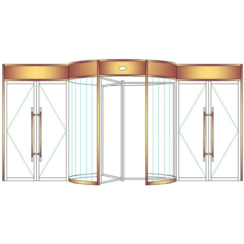 
Automatic arc door Factory Direct Supply Single Leaf Double Leaves Intelligence Pan Automatic Door Operator 