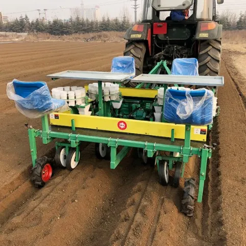 2ZBX series transplanter onion tomato transplanting machine for seedlings greenhouse seeding transplanting machine equipment